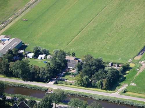 Luchtfoto camping Oudesluis